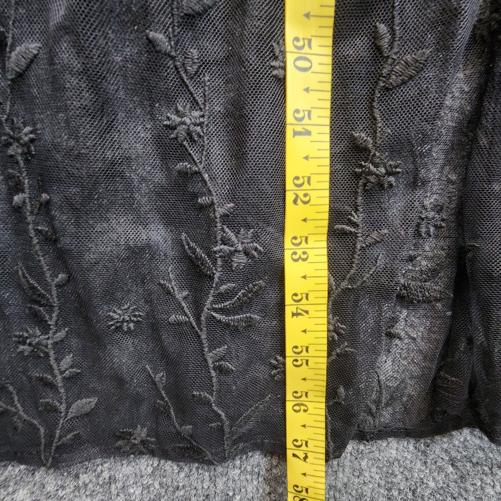 Torrid Womens Embroidered Whimsigoth Maxi Kimono Duster Cover Up Size 3/4 - Picture 3 of 9